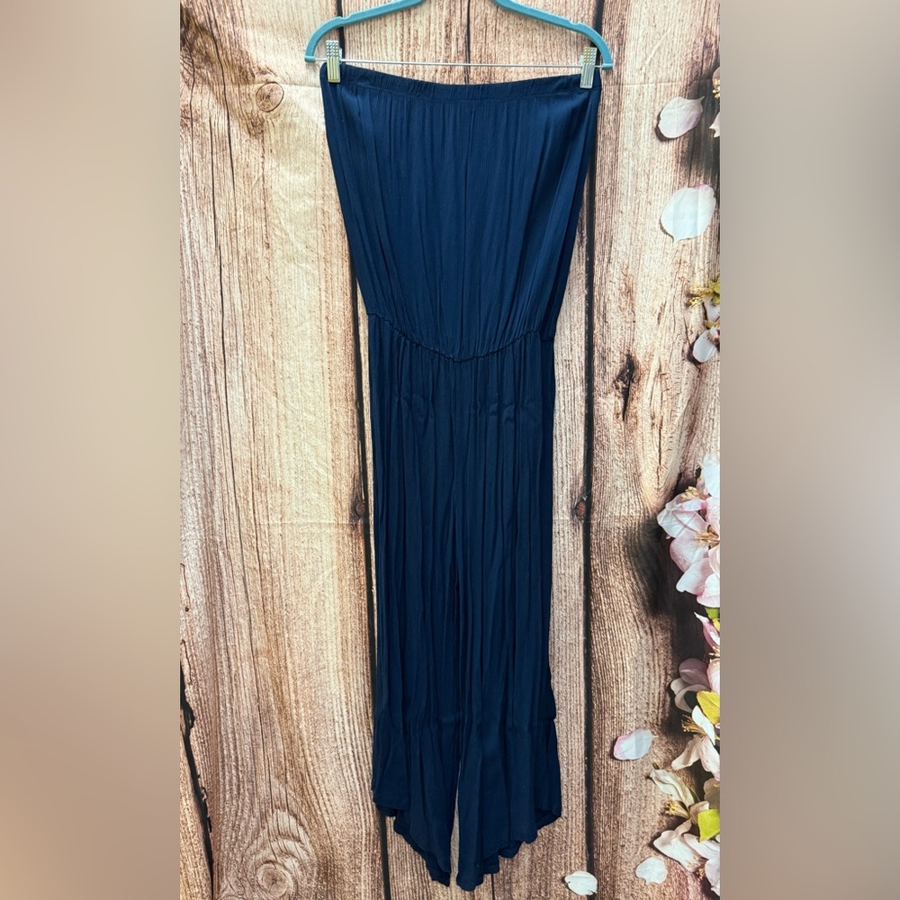 Elegant Navy Blue Jumpsuit